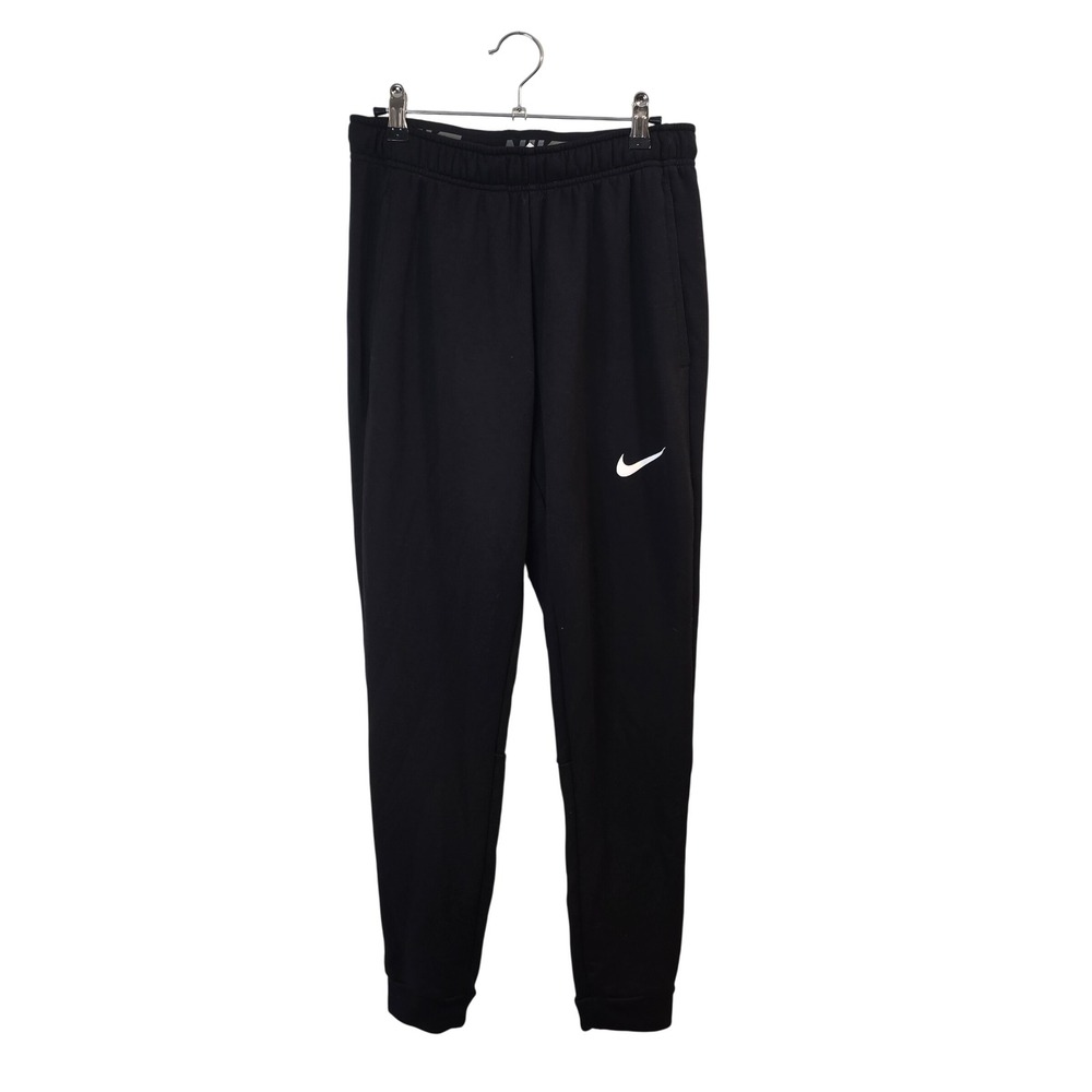 Nike Joggers Mens Small Black Dri-FIT Tapered Cuffed Athletic Sweatpants